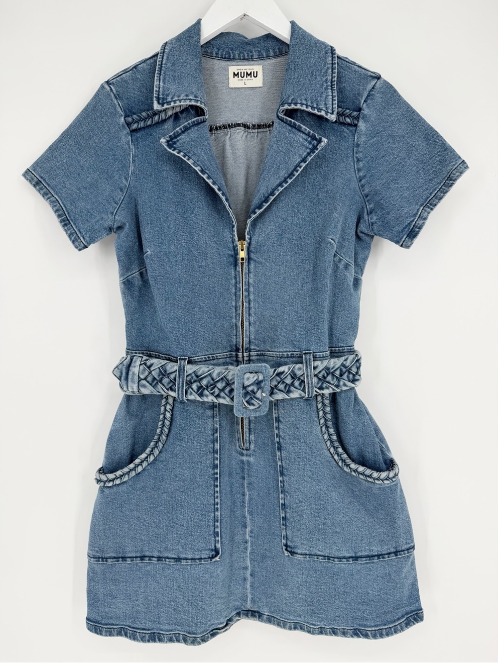 Show Me Your Mumu Outlaw Dress in Tide